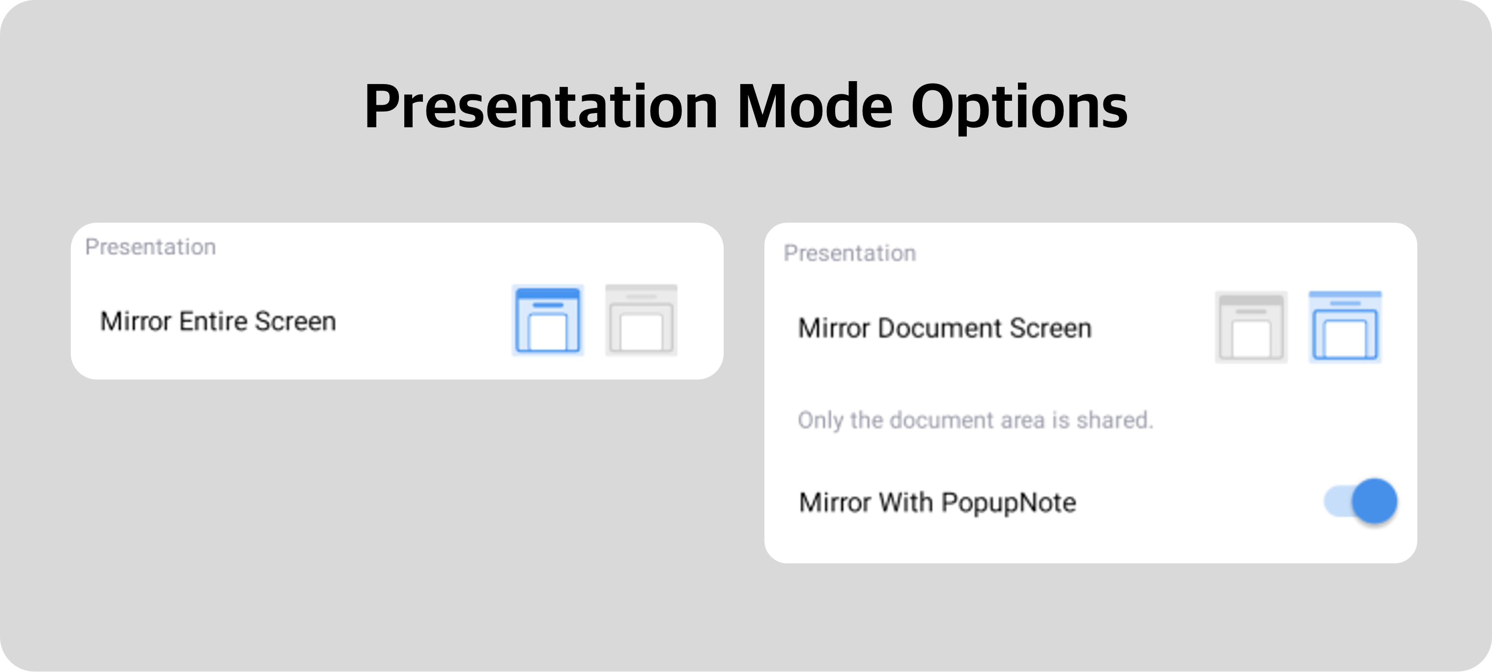 Using Presentation Mode – Flexcil Help Center